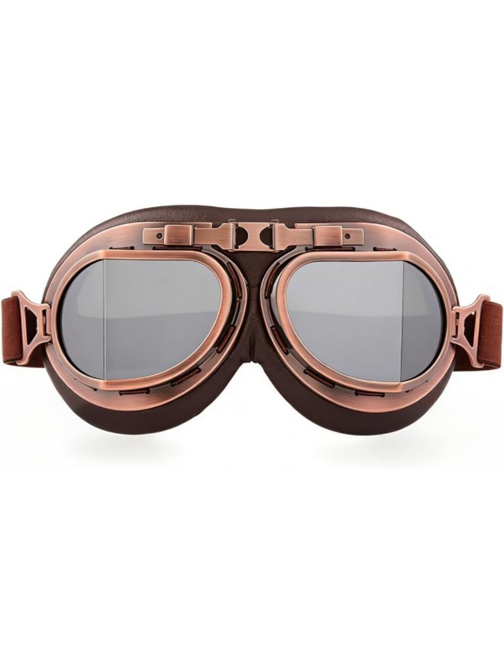 Vintage Steampunk Motorcycle Riding Goggles | Pilot Style Sunglasses for Bikers